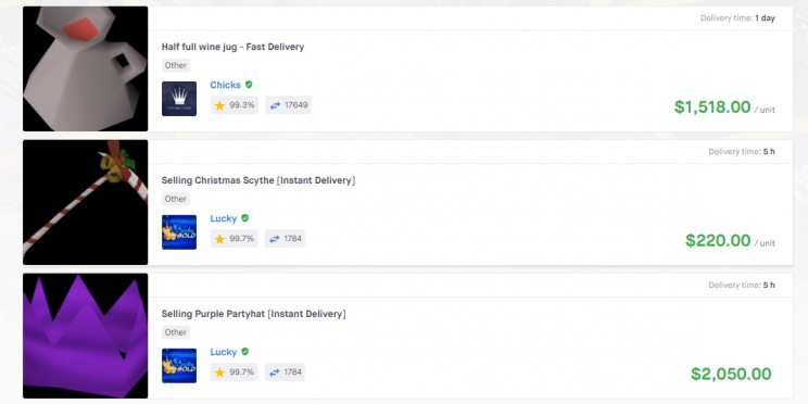 virtual economy buying stuff