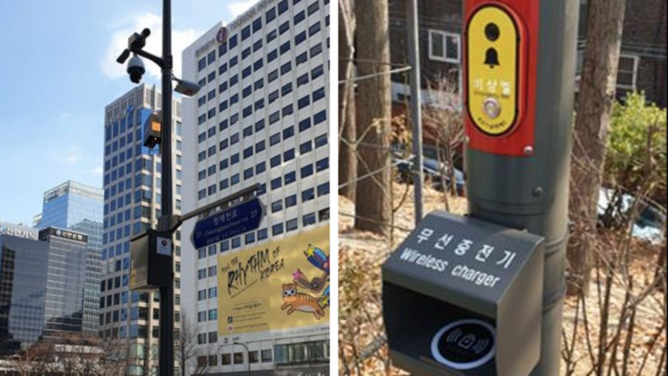 Seoul's Smart Traffic Lights Will Charge EVs and Drones