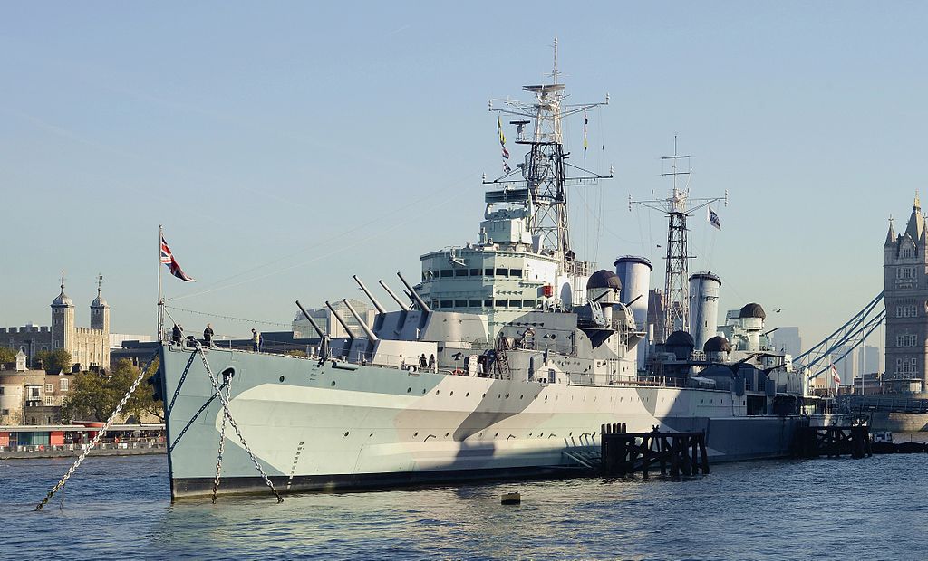 HMS Belfast in London