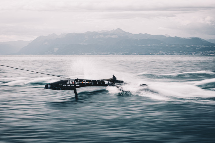 Swiss Team Aims to Break World Sailing Speed Record, Unveils First Prototype Swiss Team Aims to Break World Sailing Speed Record, Unveils First Prototype