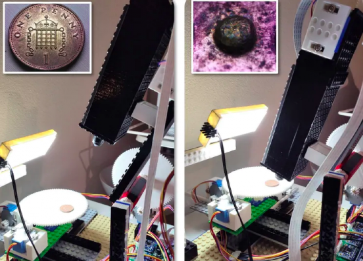 IBM Engineer Builds $300 Microscope Using LEGO, Arduino, and Raspberry Pi IBM Engineer Builds $300 Microscope Using LEGO, Arduino, and Raspberry Pi