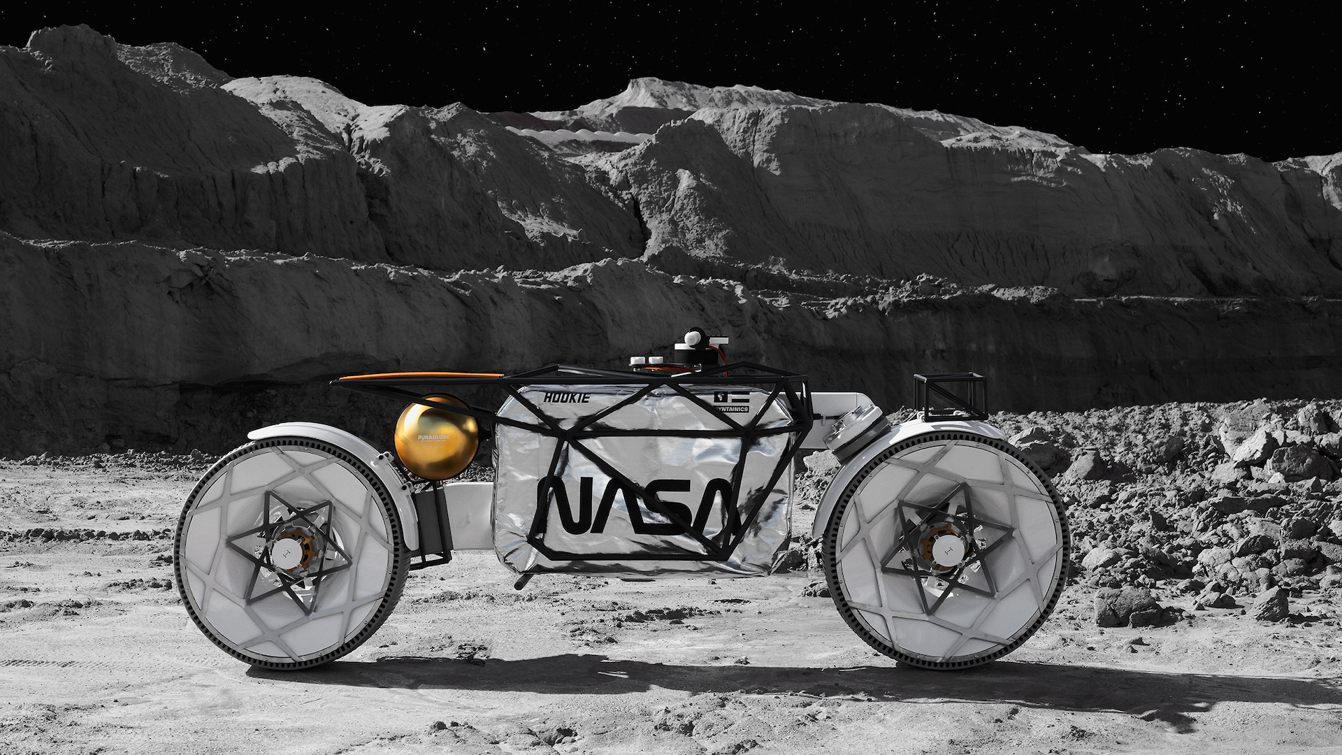 Step Aside Moon Buggy, the World’s First Moon Motorcycle Concept Is Here Step Aside Moon Buggy, the World’s First Moon Motorcycle Concept Is Here