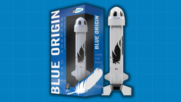 Jeff Bezos' New Shepard Rocket Miniature Is On Sale at $69.99