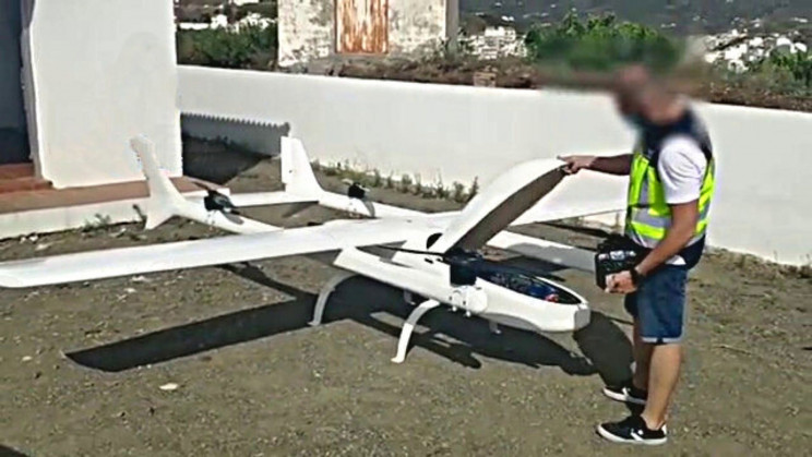 Police Capture Massive 5-Engine Drone That's Used for Drug Transportation