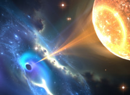 Like Pac-Man: Scientists Believe They Detected a Black Hole Swallowing a Neutron Star