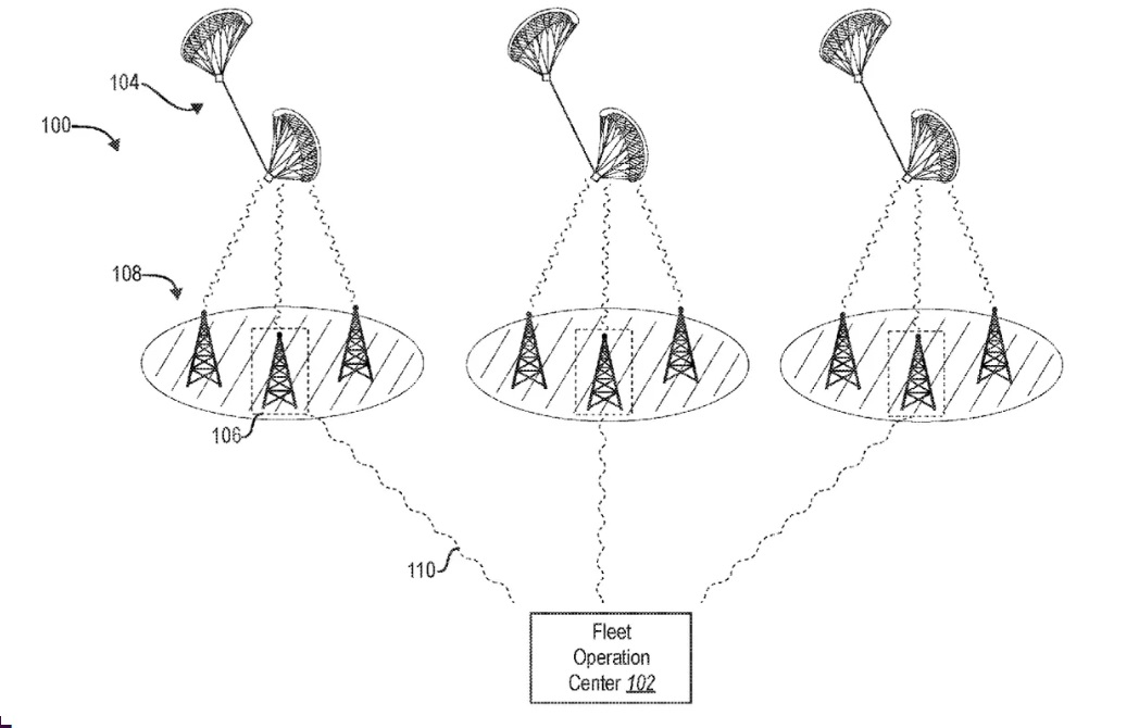 Facebook Files Patent for Kite Drone Facebook Files Patent for Kite Drone