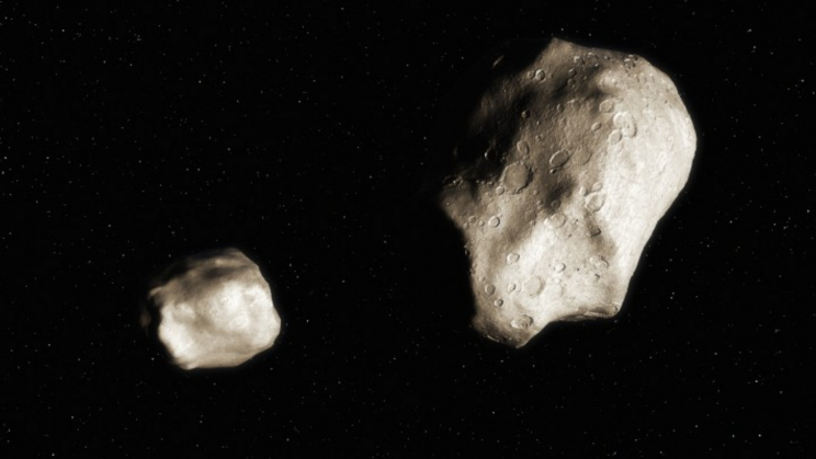 The youngest pair of asteroids spotted by astronomers are just 300 years old