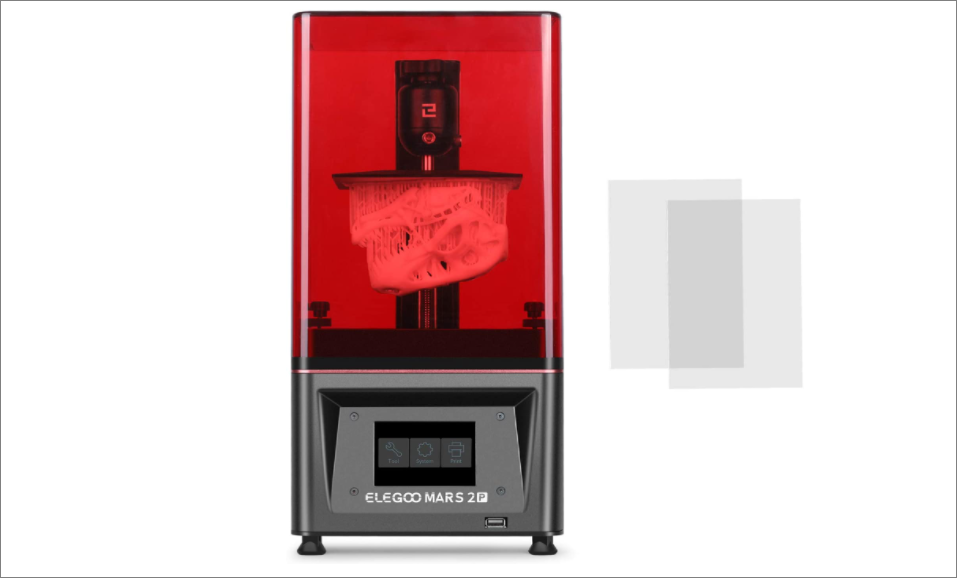 Elegoo Mars 2 Pro 3D Printer Red 3D printing machine