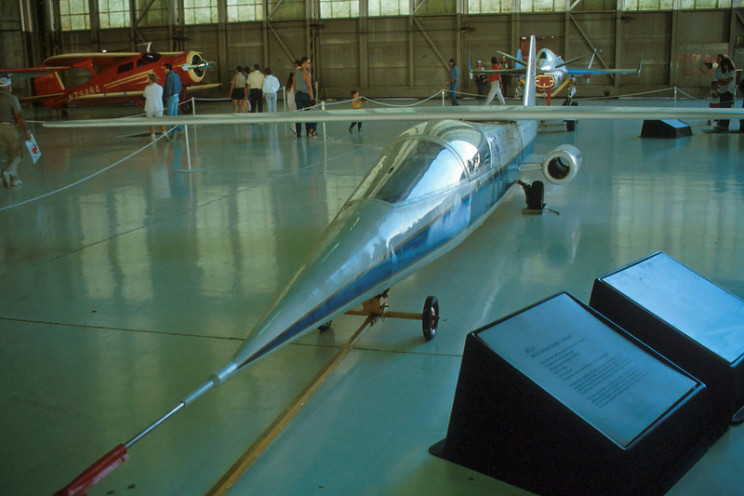 NASA AD-1 on display