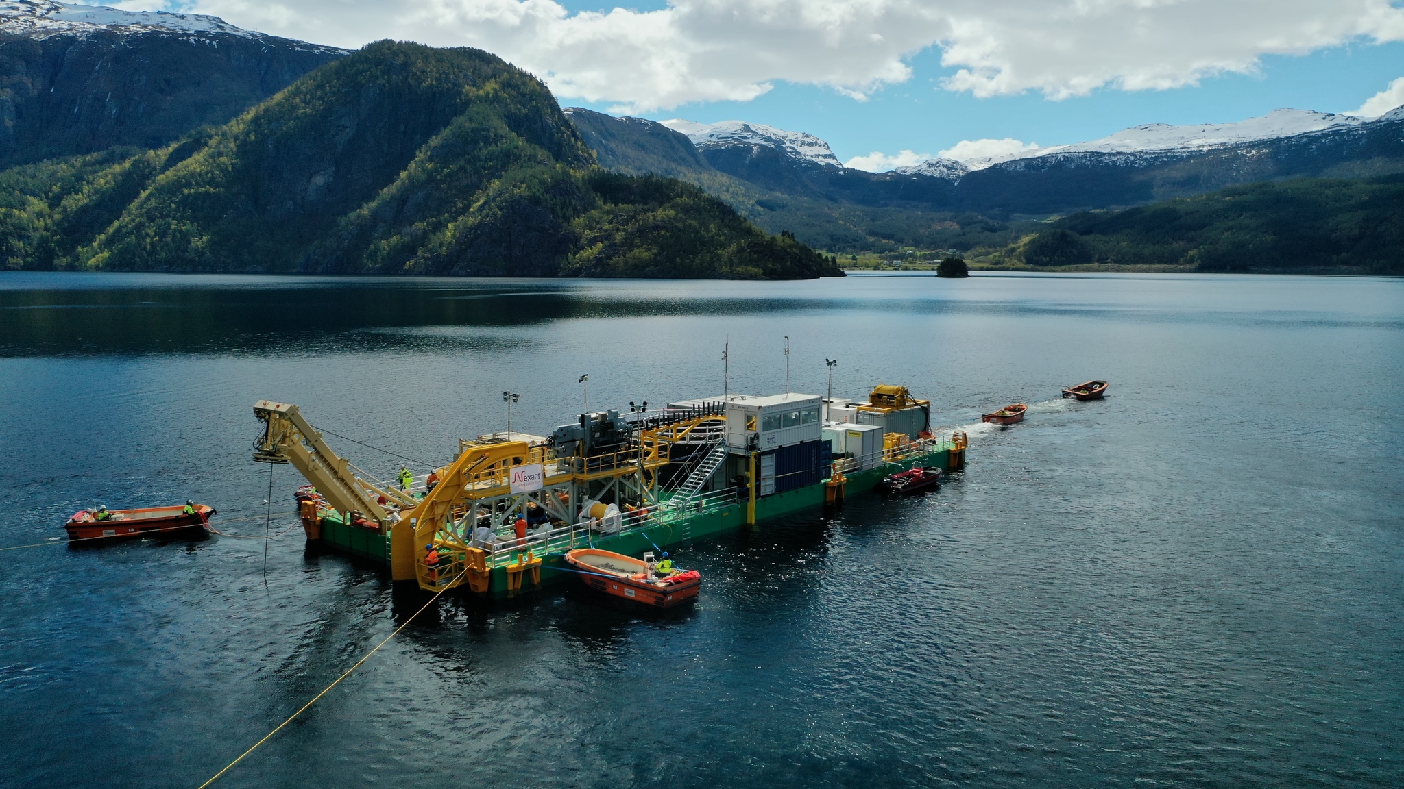 Construction of the World's Longest Subsea Power Cable Has Now Passed the Halfway Point Construction of the World's Longest Subsea Power Cable Has Now Passed the Halfway Point
