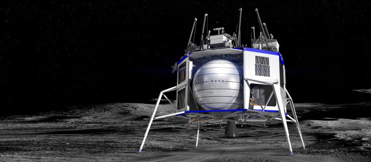 Bezos' Blue Origin Creates Team to Build Lunar Lander for NASA