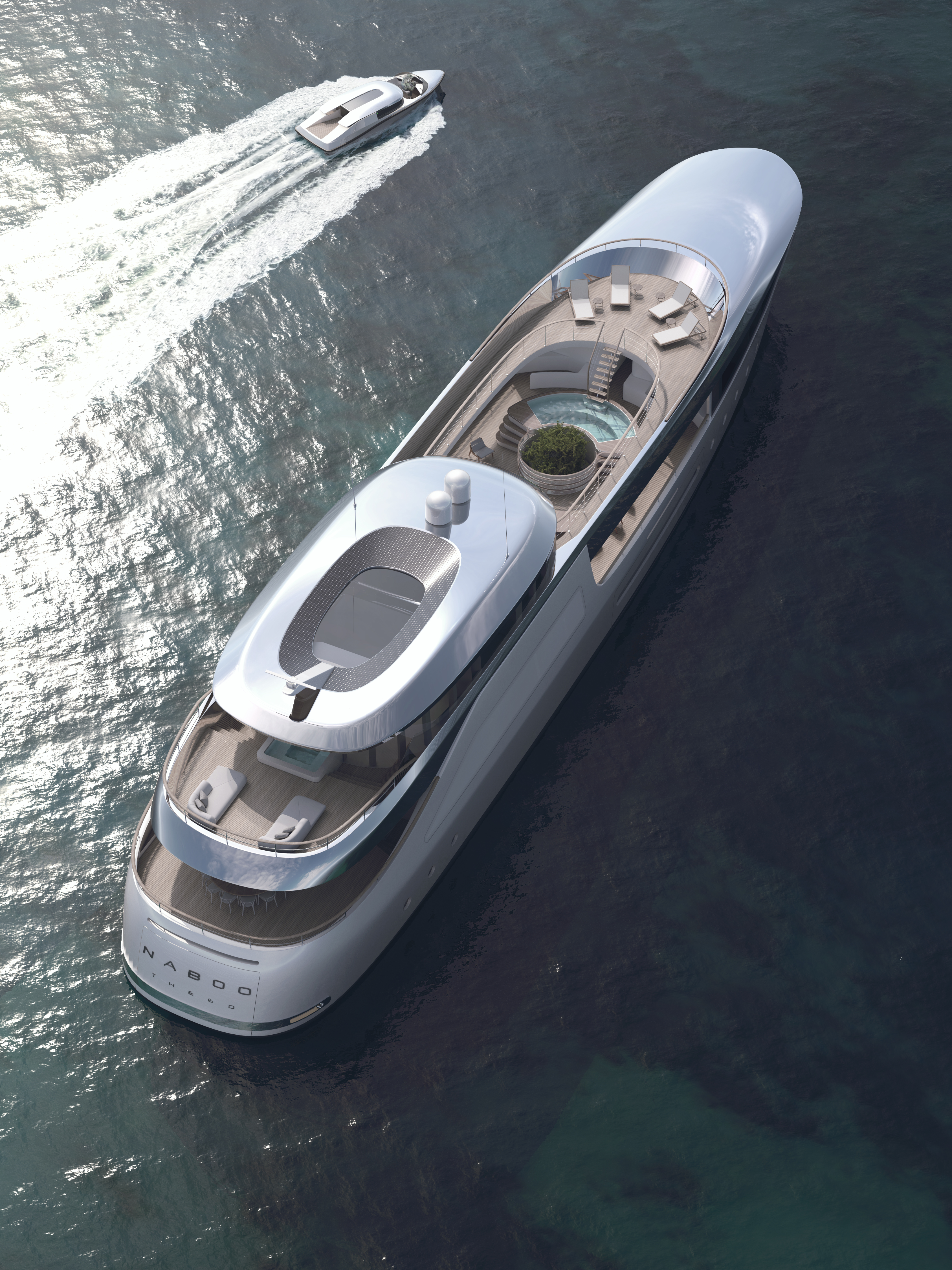 A New Electric Superyacht Concept Takes Star Wars to a World of Zero Emissions A New Electric Superyacht Concept Takes Star Wars to a World of Zero Emissions