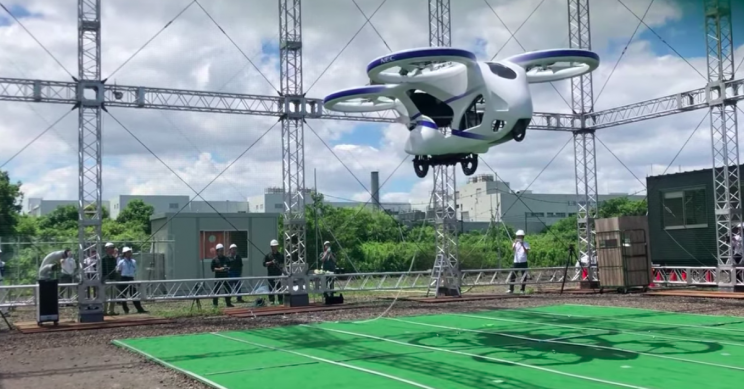 The Future of Flying: A Japanese Flying Car Takes to the Skies