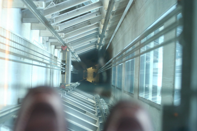 strange elevators sky tower