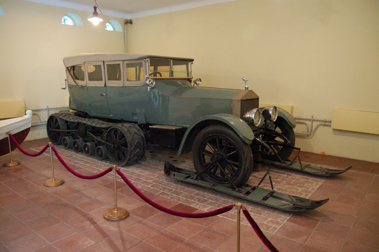 silver ghost tracked