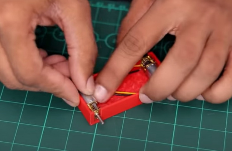 diy mini tank motors