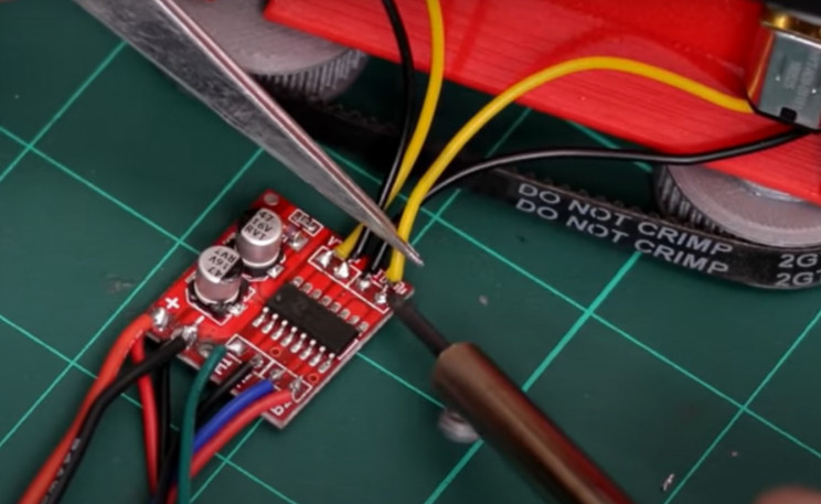 diy mini tank motor wiring