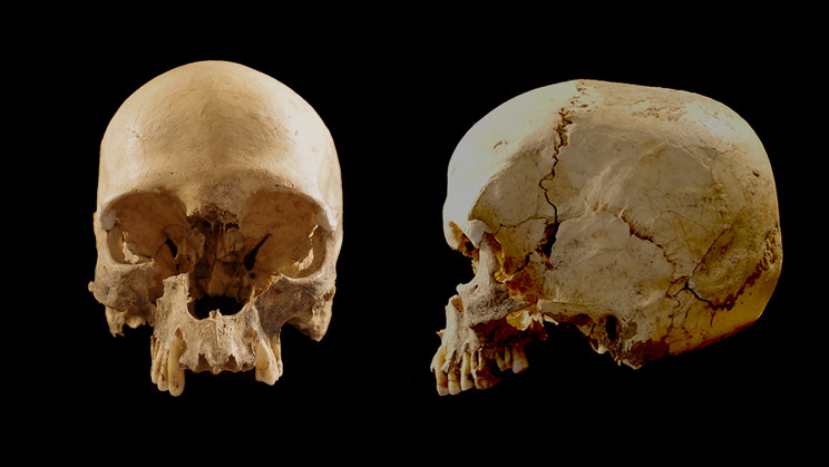 How an Ancient Woman's Skull Ended up Stuck in a Steep Cave