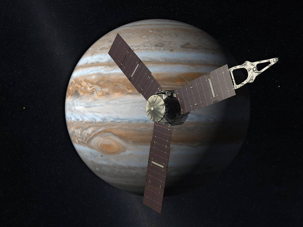NASA's Juno Spacecraft Reveals the Depth of Jupiter's Great Red Spot NASA's Juno Spacecraft Reveals the Depth of Jupiter's Great Red Spot