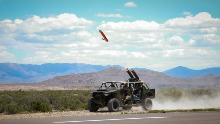 US Army Trials Launching Drones From Ultra-Light Vehicles