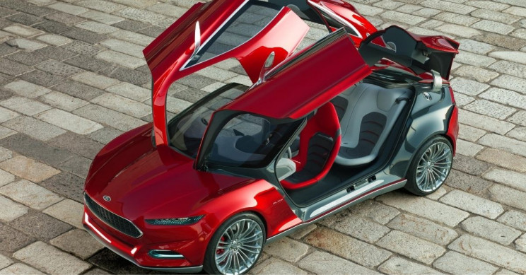 ford-evos-concept-doors-ajar Ford Evos Concept Doors Ajar