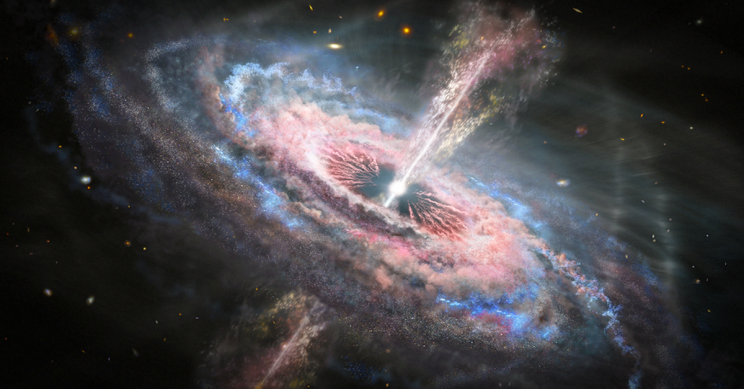 Quasar Tsunamis Turning Their Own Galaxies to Smithereens