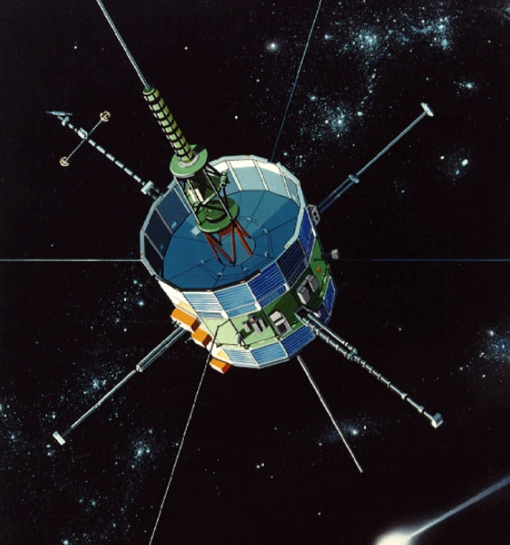 old tech in space ice