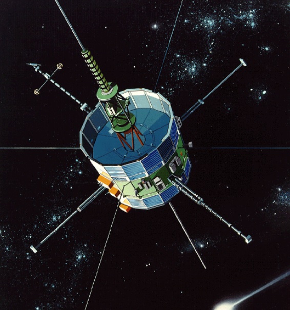 old tech in space ice