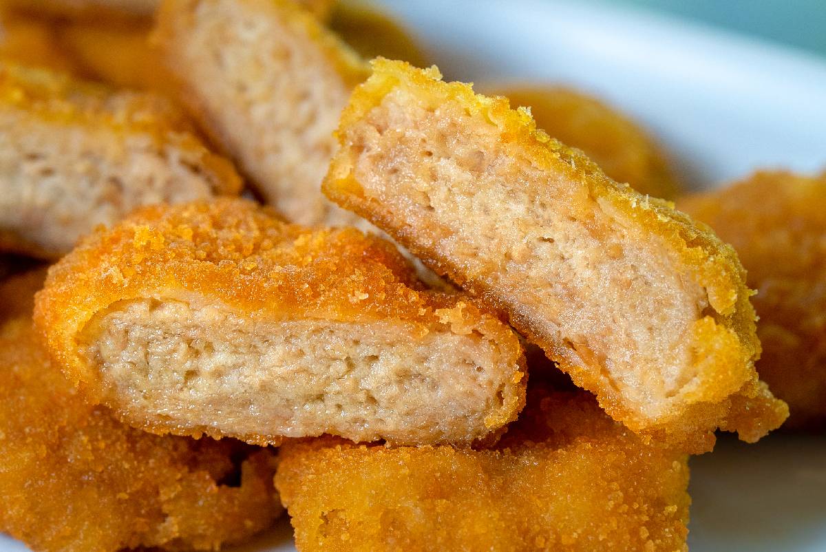 Plat-based nuggets Plat-based nuggets