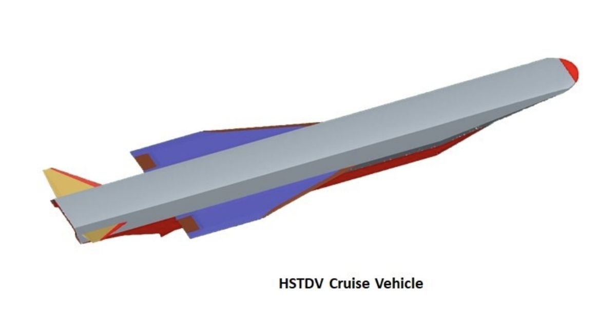 drdo-hstdv-cruise-vehicle DRDO HSTDV Cruise Vehicle