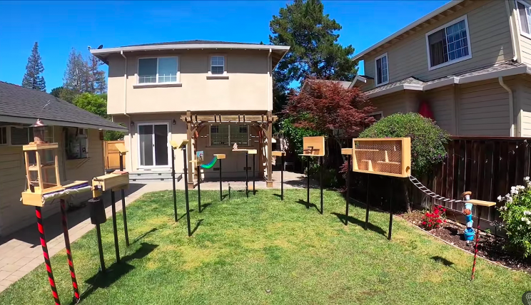Ex-NASA Engineer Built a 'Ninja Warrior' Course to Stop Nut-Stealing Squirrels Ex-NASA Engineer Built a 'Ninja Warrior' Course to Stop Nut-Stealing Squirrels