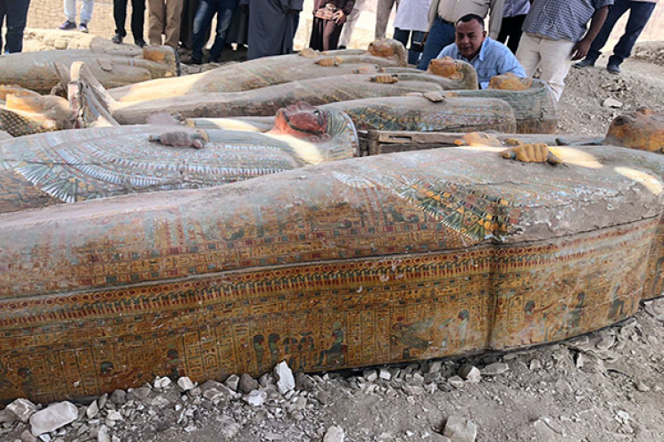 Egypt coffins