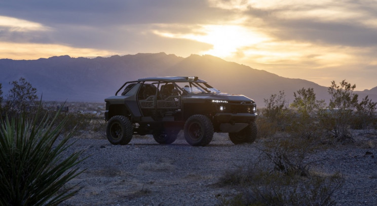 Chevrolet's New 'Beast' Is a 650-Hp Desert Runner That's Worthy of the Army Chevrolet's New 'Beast' Is a 650-Hp Desert Runner That's Worthy of the Army