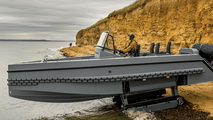 Engineer Designs Nifty Way to Make Boats Move on Land