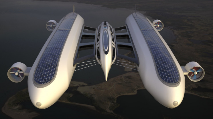 The Stunning New 'Air Yacht' Is a Catamaran That Floats to the Skies The Stunning New 'Air Yacht' Is a Catamaran That Floats to the Skies