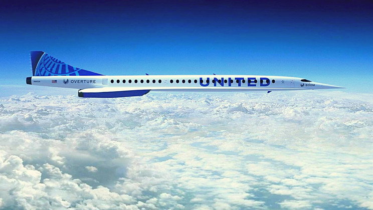 United Airlines Stakes $3 Billion in Boom Supersonic Jet Order