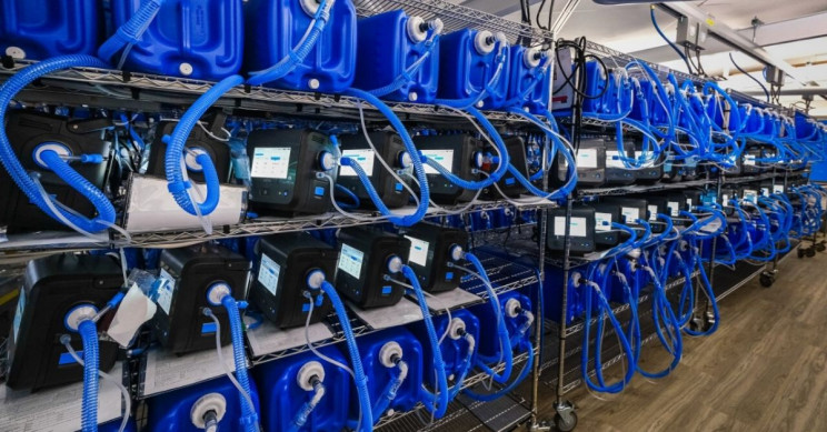 GM Delivers First of 30,000 Ventilator Order to Fight COVID-19 in Hospitals