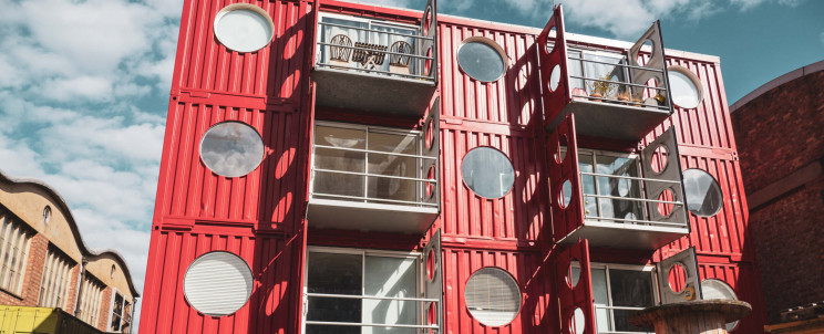 container buildings container city