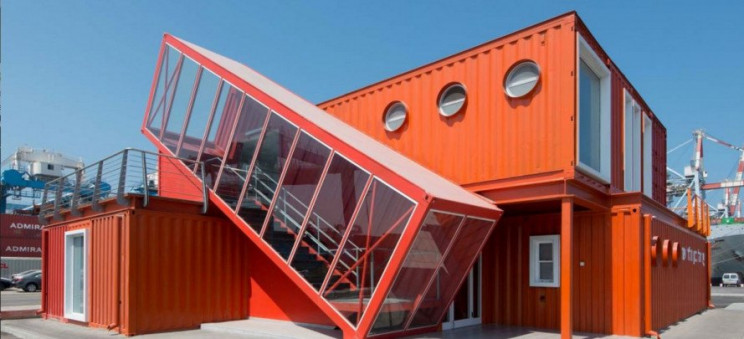 shipping container buildings israel
