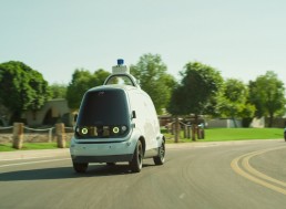 A Pizza Delivering Robot Is on Its Way