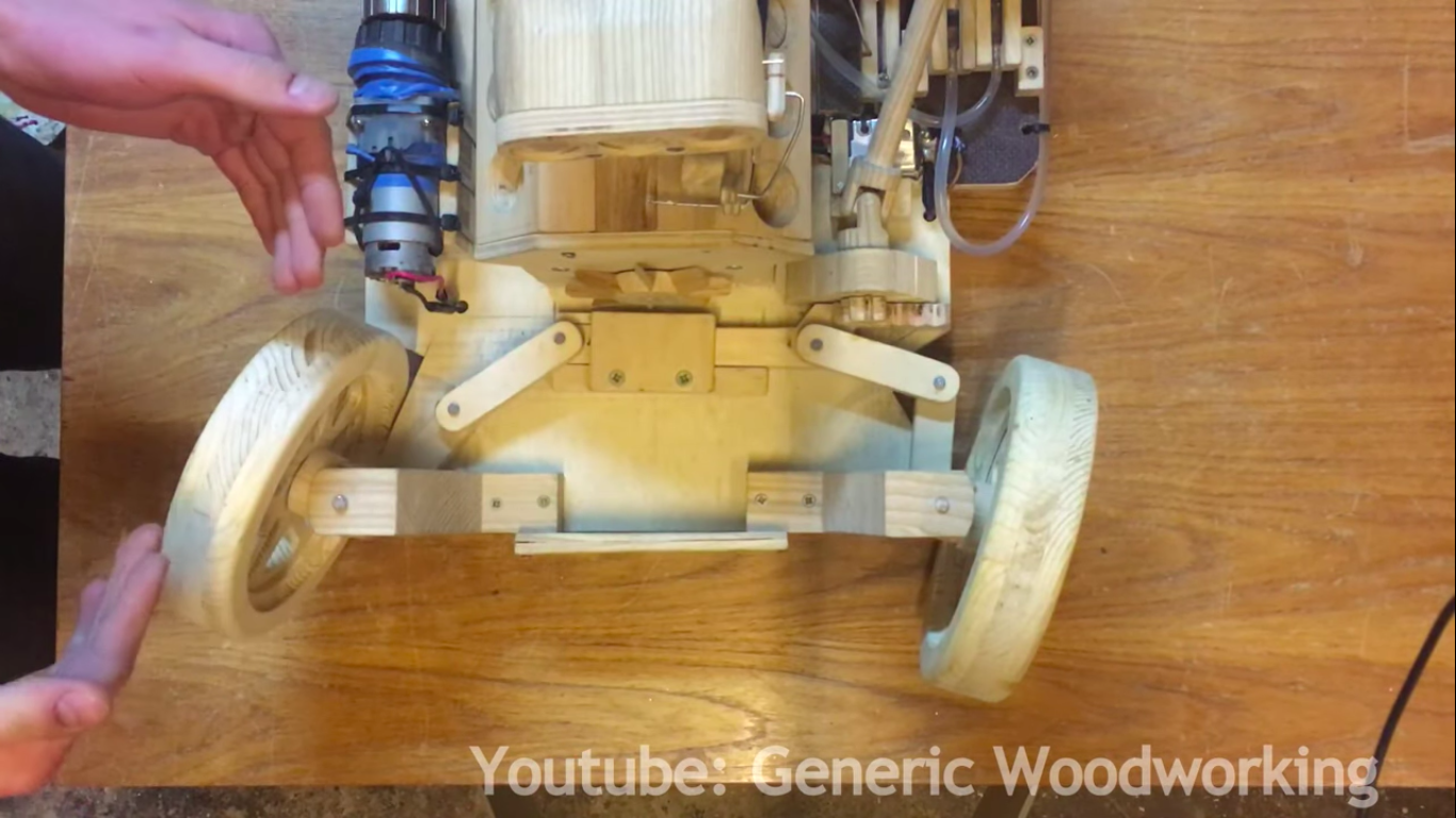 High Schooler Builds Fully Functional Wooden Car Model in 300 Hours for Physics Project High Schooler Builds Fully Functional Wooden Car Model in 300 Hours for Physics Project