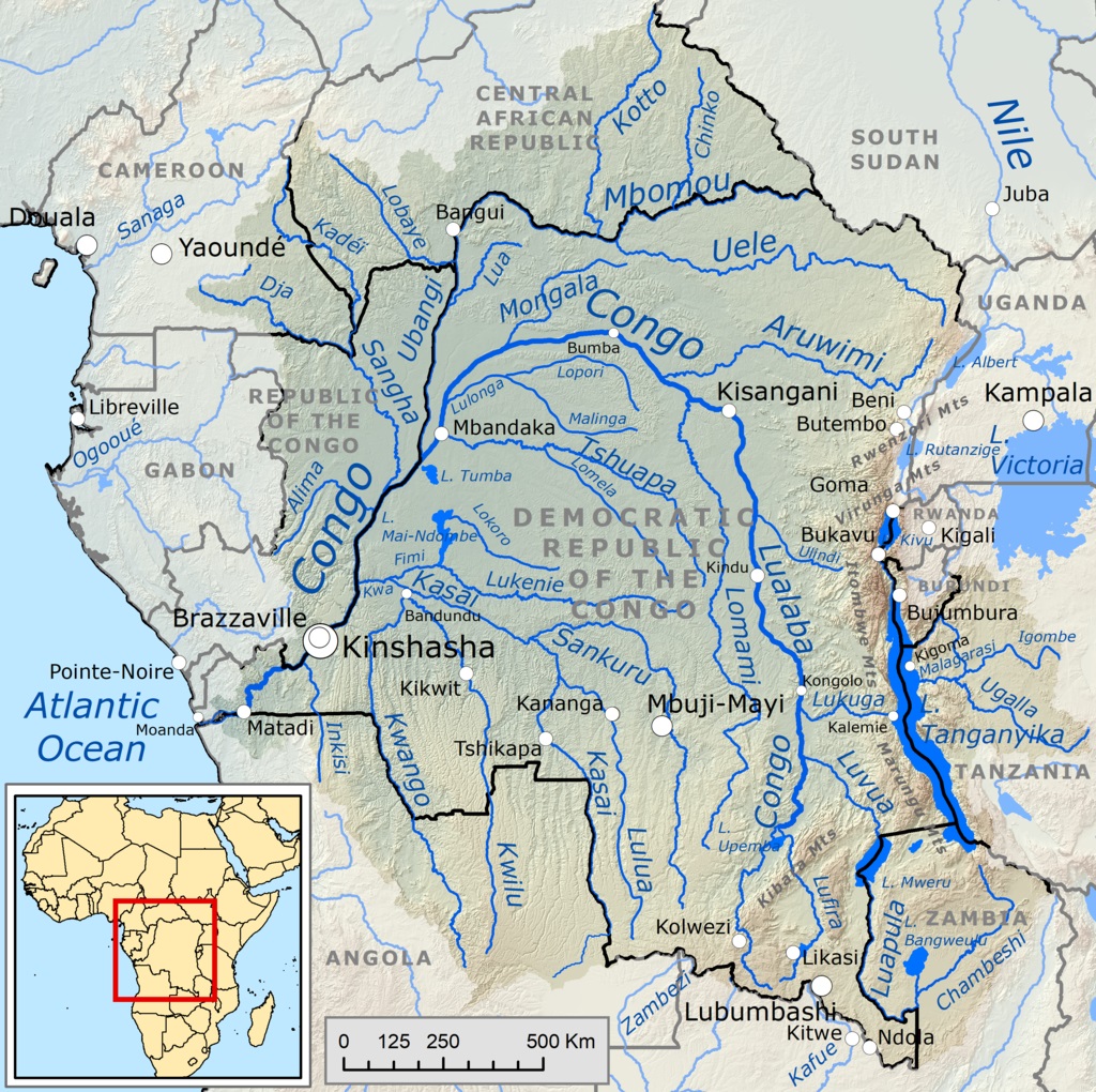 watersheds congo basin
