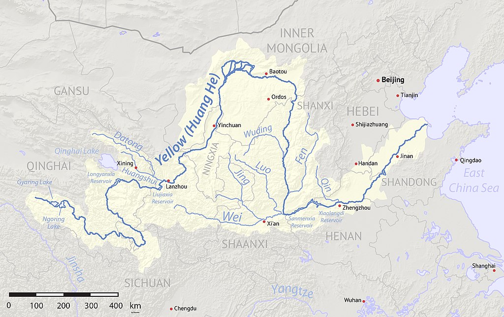 watersheds yellow river