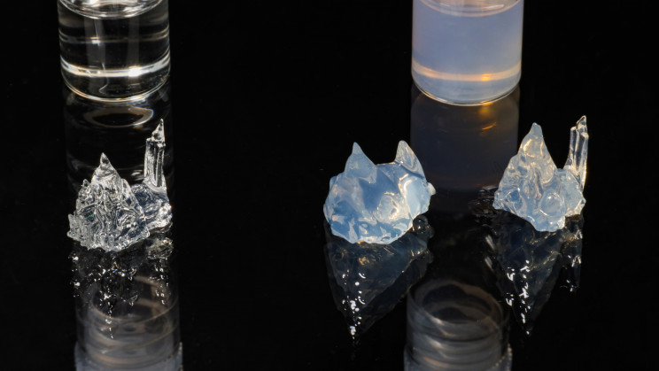 A novel 3D printing technique produces objects out of resin in mere seconds