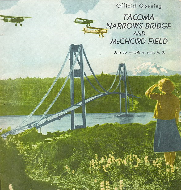 Tacoma Narrows Bridge poster Tacoma Narrows Bridge poster