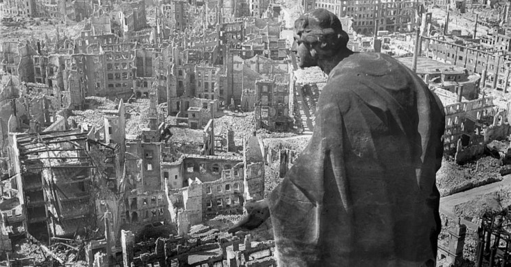 Dresden-After-Bombing Dresden After Bombing