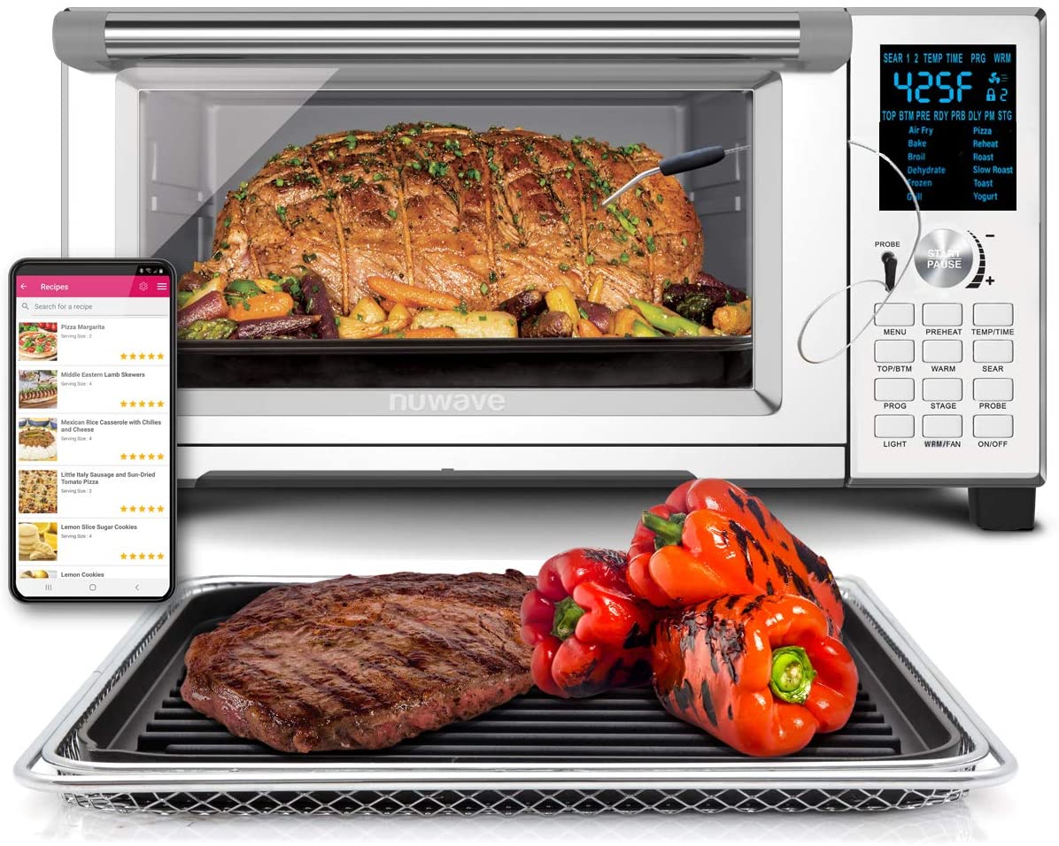 NuWave Bravo XL Smart Convection Air Fryer Oven