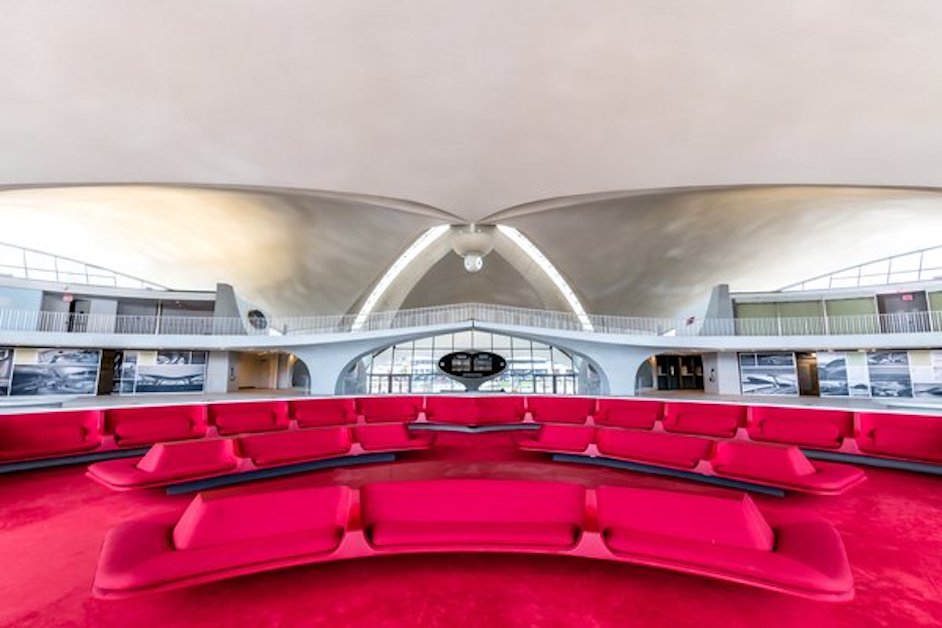 Architects Turn Abandoned TWA Airport into the Ultimate Mid-Century Hotel Architects Turn Abandoned TWA Airport into the Ultimate Mid-Century Hotel