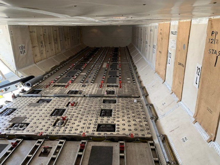 Inside of Luxury Boeing 777 Jet That Is Now Flying COVID-19 Cargo Instead of VIP Passengers Inside of Luxury Boeing 777 Jet That Is Now Flying COVID-19 Cargo Instead of VIP Passengers