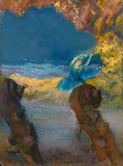 Edgar Degas painting Edgar Degas painting